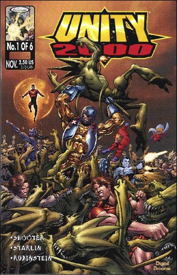Unity 2000 issue 1 Standard Cover