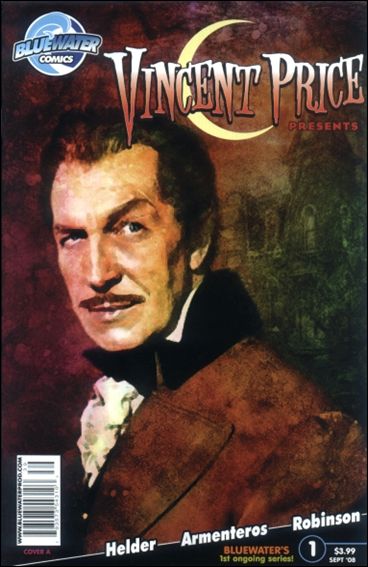 Vincent Price Presents issue 1 Vincent Price Portrait Cover