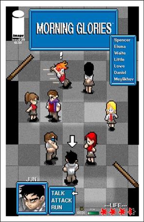 Morning Glories issue 29-G Matthew Waite 8-Bit Cover