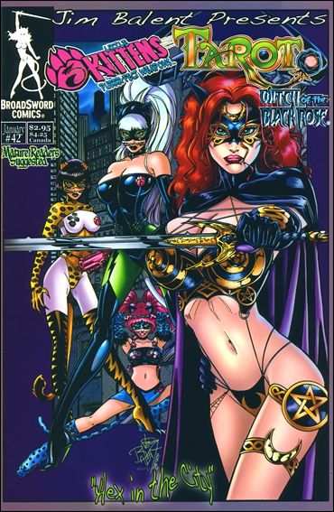 Tarot: Witch of the Black Rose issue 42 Tarot & 3 Little Kittens Cover