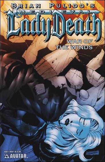 Brian Pulido's Medieval Lady Death: War of the Winds issue 4-C Wraparound Cover