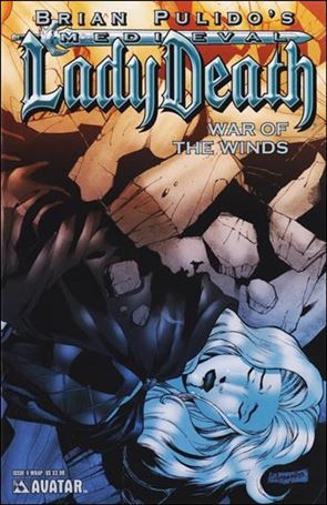 Brian Pulido's Medieval Lady Death: War of the Winds issue 4-C Wraparound Cover