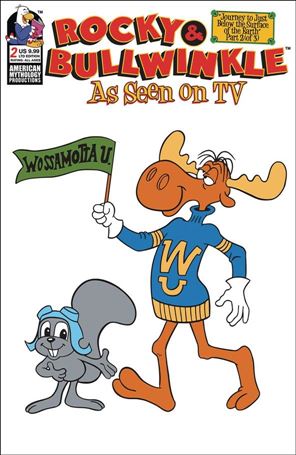 Rocky & Bullwinkle: As Seen on TV issue 2-B Retro Animation Cover 1/350