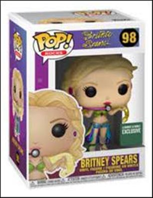 Pop! Rocks figure 98-C Britney Spears (Slave 4 U) Metallic