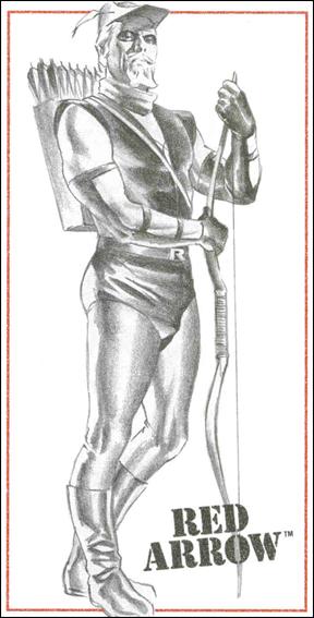 Kingdom Come Xtra (Sketchboards Subset) card 10 Red Arrow