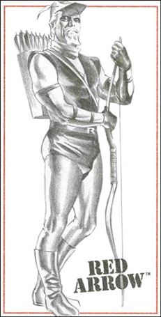 Kingdom Come Xtra (Sketchboards Subset) card 10 Red Arrow