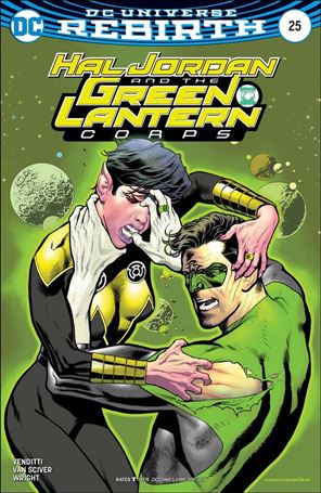 Hal Jordan and the Green Lantern Corps issue 25-B Kevin Nowlan Cover