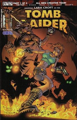 Tomb Raider: The Series issue 21-E Randy Green Cover