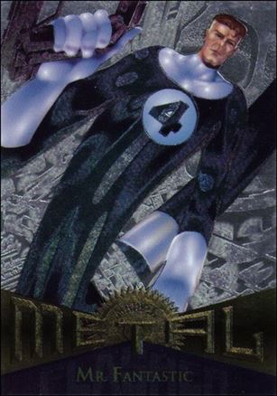 Marvel Metal (Parallel Flasher Set) card 36 Mr. Fantastic