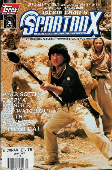 Jackie Chan's Spartan X: The Armour of Heaven issue 3-B Photo Cover