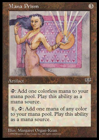 Magic the Gathering: Mirage (Base Set) card 308 Mana Prism