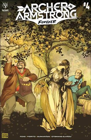 Archer & Armstrong Forever issue 4-C Ro Stein Pre Order Edition Cover