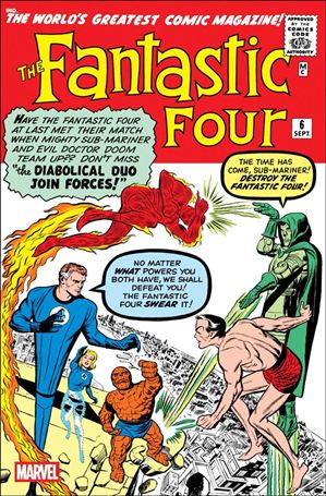 Fantastic Four (1961) issue 6-C Facsimile Edition 2025 Cover