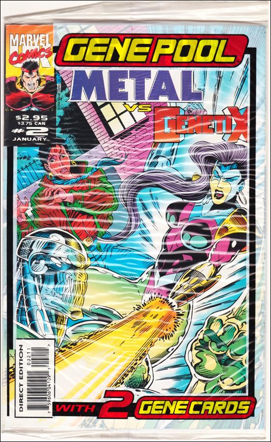 Death Metal vs Genetix (UK) issue 2 Polybagged with Trading Cards