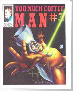 Too Much Coffee Man (1991) Cover Image 1