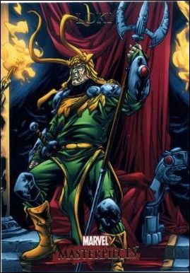 2007 Marvel Masterpieces (Base Set) card 51 Loki