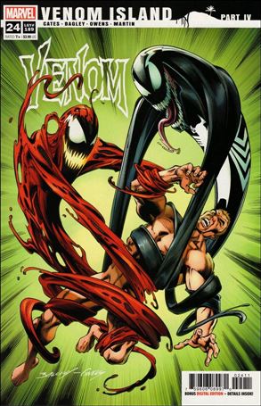 Venom (2018) issue 24 Mark Bagley Cover
