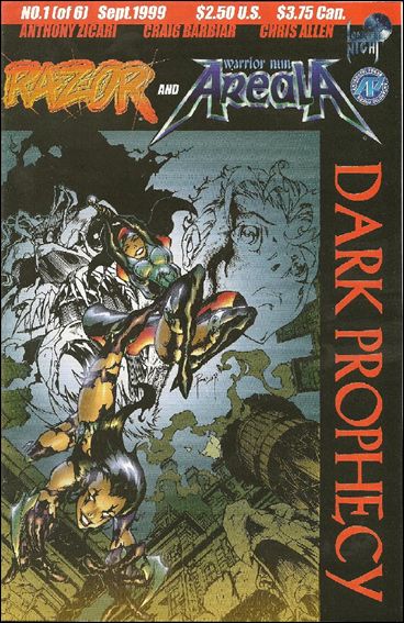 Razor/Warrior Nun Areala—Dark Prophecy issue 1