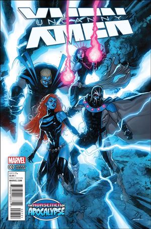 Uncanny X-Men (2016) issue 7-B Ryan Sook Horsemen of Apocalypse Cover