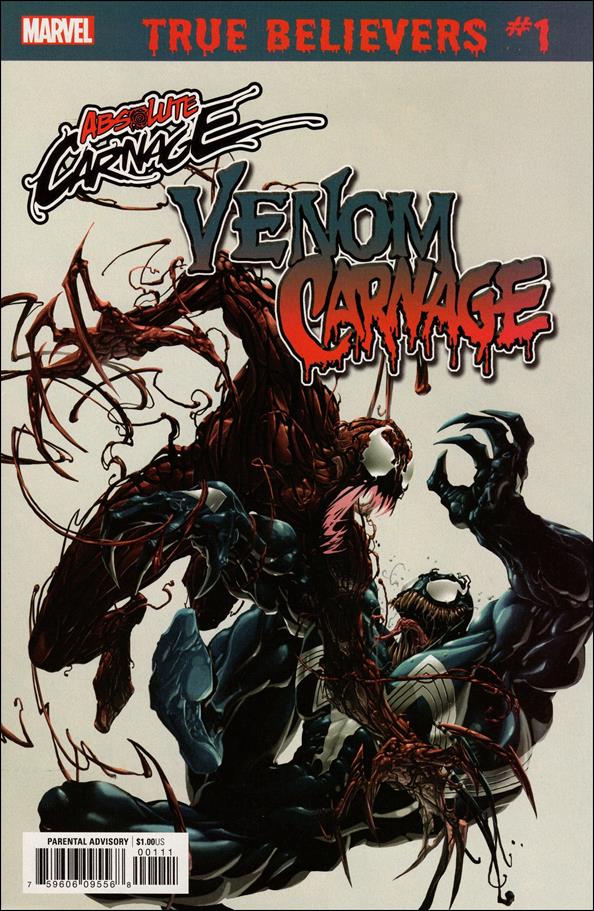 Venom vs Carnage issue 1-B True Believers Edition