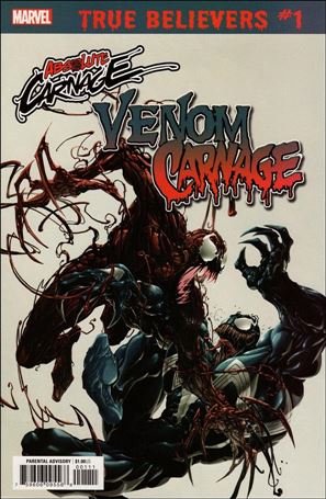 Venom vs Carnage issue 1-B True Believers Edition