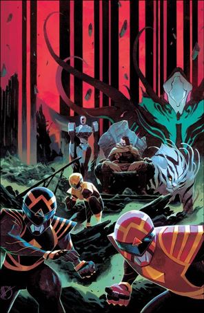 Power Rangers issue 4-D Matteo Scalera 1:10 Virgin Cover