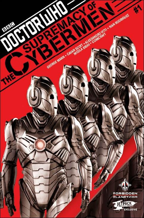 Doctor Who Event 2016: Supremacy of the Cybermen issue 1-F Forbidden Planet / Jetpack Comics Cover