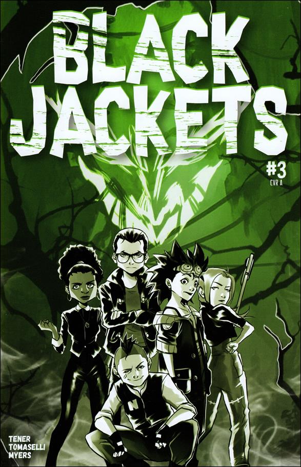 Black Jackets issue 3 Francesco Tomaselli Cover