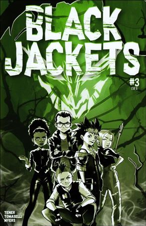Black Jackets issue 3 Francesco Tomaselli Cover