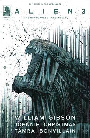 William Gibson's Alien 3 issue 2-B James Harren Cover