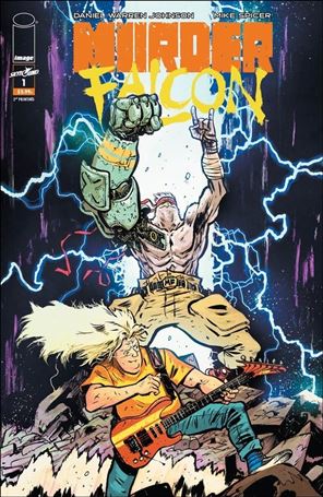 Murder Falcon issue 1-C Second Printing Cover
