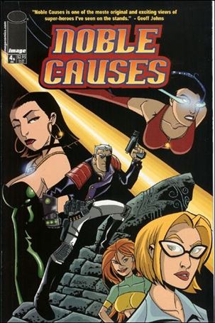 Noble Causes (2002) issue 4-B Michael Avon Oeming Cover