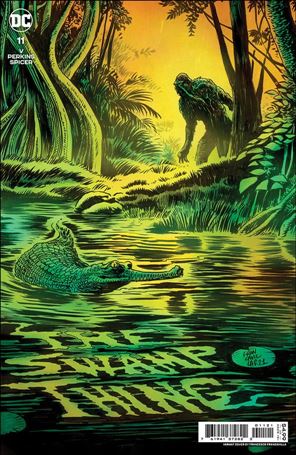 Swamp Thing (2021) issue 11-B Francesco Francavilla Cardstock Cover