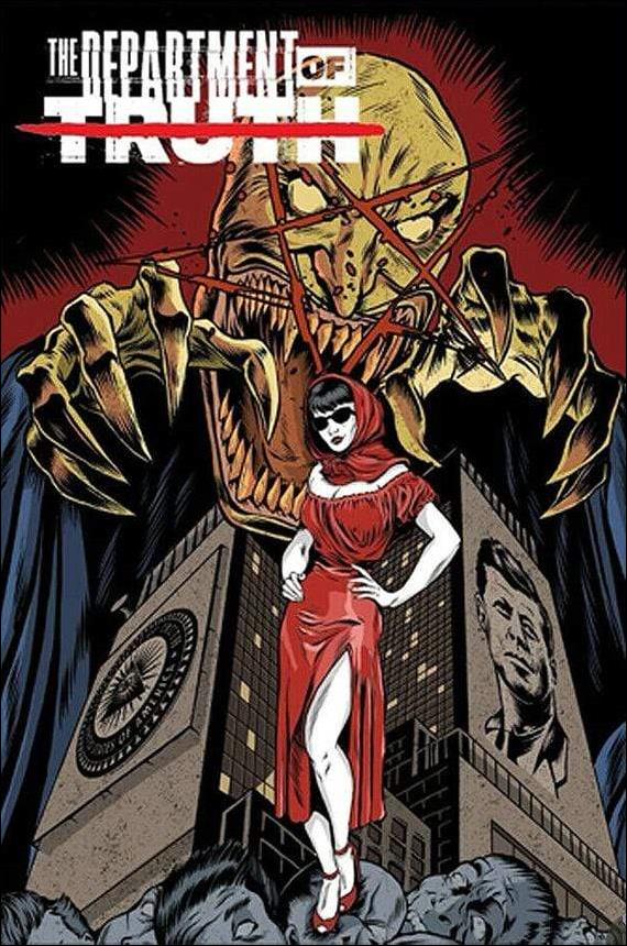 Department of Truth issue 9-F DVGLZV Antihero Gallery Cover 1/900