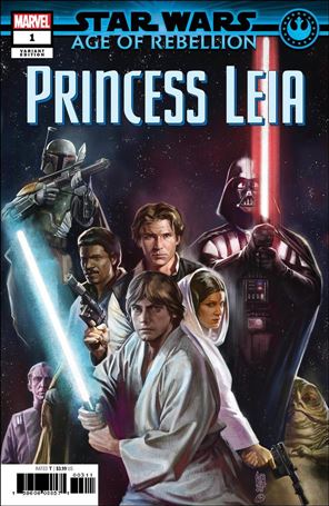Star Wars: Age of Rebellion - Princess Leia issue 1-C Giuseppe Camuncoli Cover