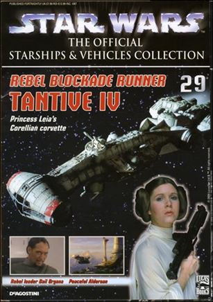 Star Wars: The Official Starships & Vehicles Collection issue 29 Rebel Blockade Runner Tantive IV