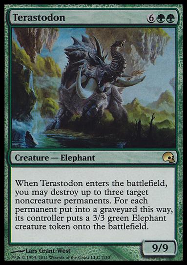 Magic the Gathering: Premium Deck Series: Graveborn (Base Set) card 7 Terastodon