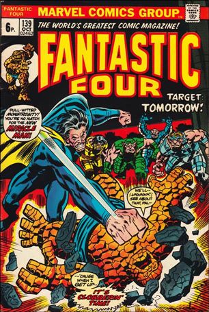 Fantastic Four (1961) issue 139-B UK Price Cover