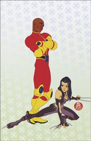 Laura Kinney: Wolverine issue 3-D Mark Brooks Animated-Style Virgin 1:50 Cover