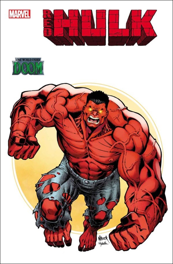 Red Hulk (2025) issue 1-F Todd Nauck Iconic Cover