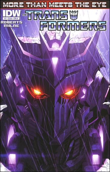 Transformers: More Than Meets the Eye (2012) issue 7 Alex Milne Cover