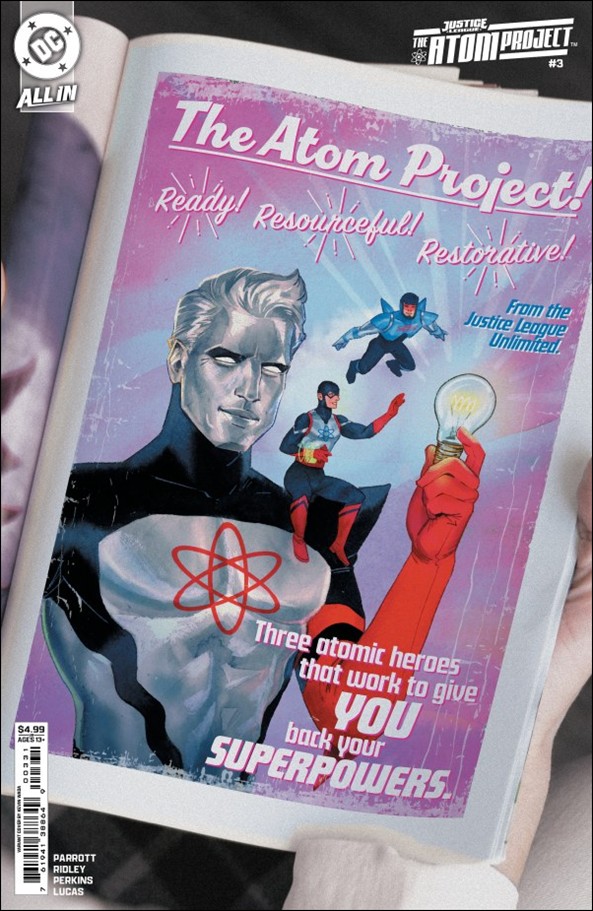 Justice League: The Atom Project 3-C by DC