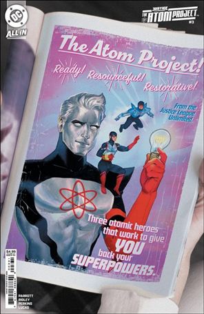 Justice League: The Atom Project issue 3-C Kevin Wada Cardstock Cover