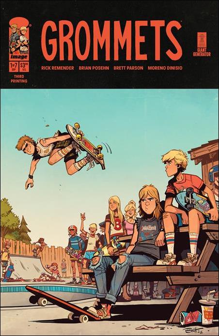 Grommets issue 1-F Brett Parson Cover (Third Printing)