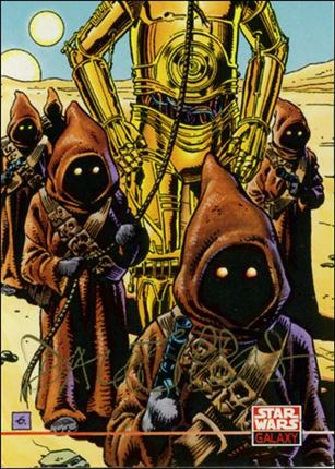 Star Wars Galaxy: Series 4 (Autograph Subset) card 228 Dave Gibbons