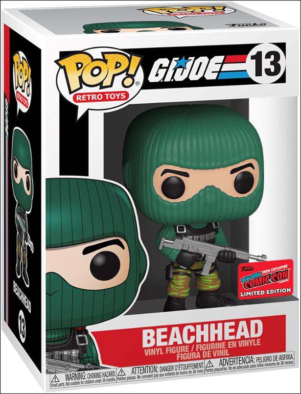 POP! Retro Toys figure 13 Beachhead New York Comic Con Edition