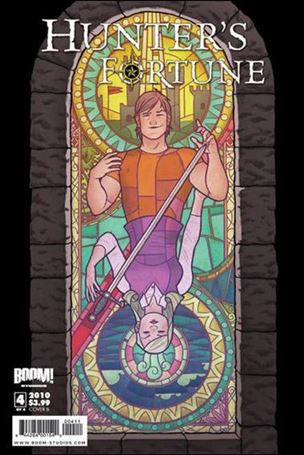 Hunter's Fortune issue 4-B Joe Quinones Cover