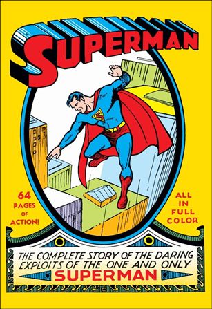 Superman (1939) issue 1-H Facsimile Edition 2025 Foil Cardstock Cover
