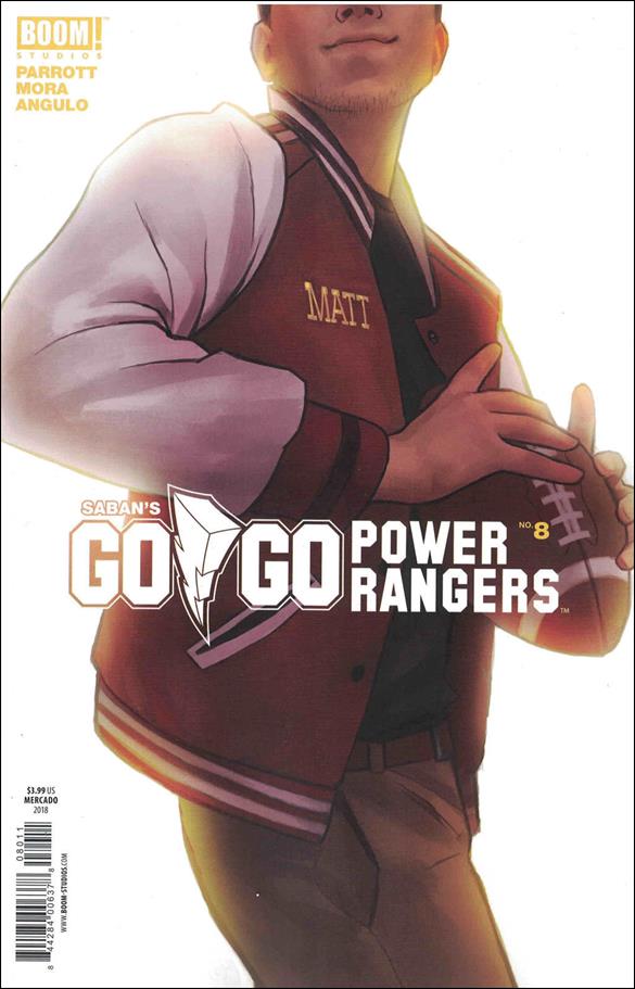 Saban's Go Go Power Rangers issue 8-B Miguel Mercado Cover