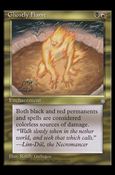 Magic the Gathering: Ice Age (Base Set) card 292 Ghostly Flame